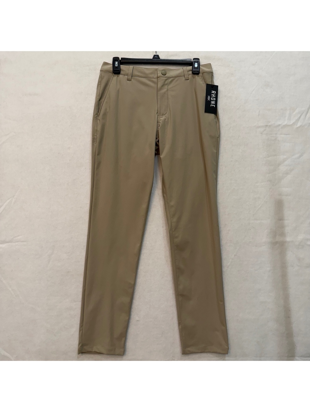 Rhone Commuter Pants Slim Fit 29x30 Khaki Flex-Knit Performance Stretch